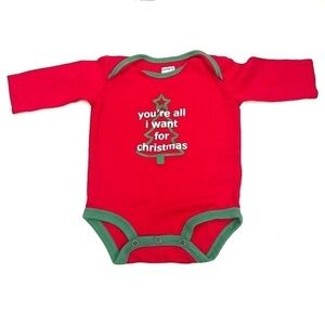 6/$20 ⭐️ carter’s christmas graphic bodysuit US 3M